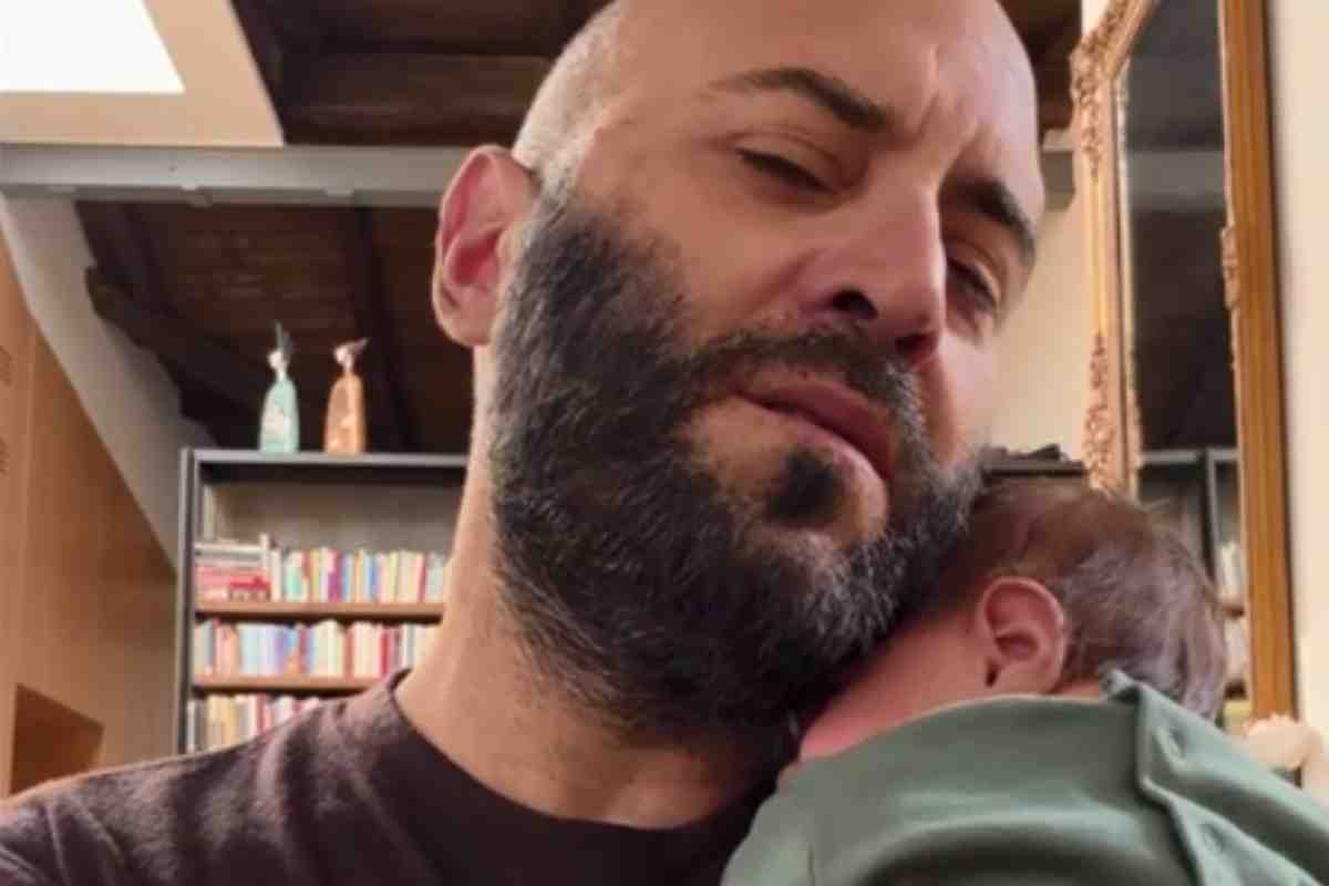 Giuliano Sangiorgi e il figlio Michele