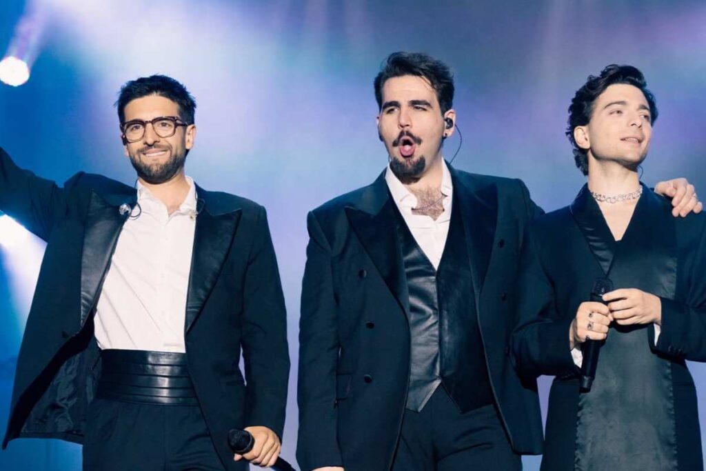 il volo durante un concerto